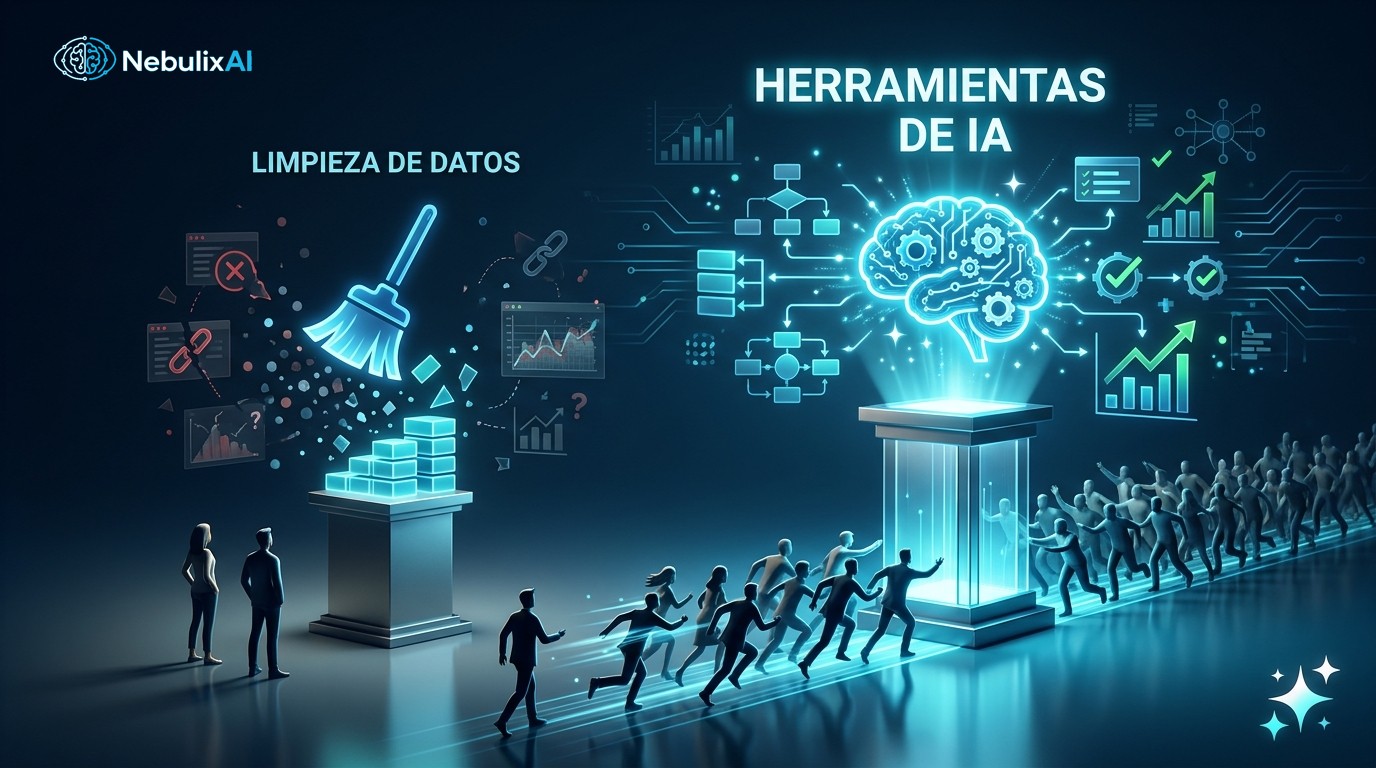 El error que hace que tu IA no sirva: usarla antes de limpiar tus datos